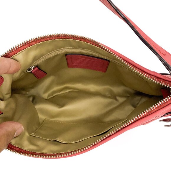 COACH Daisy Pink Leather Shoulder Bag - C1381-F23978 - Picture 2 of 16